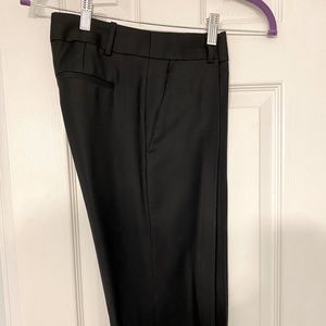 J Crew Super 120s black pants suit in City Fit
